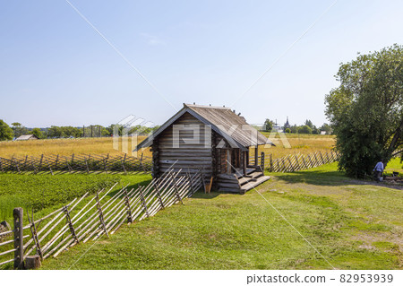 Ambar Sudyin from the village of Lipovitsy. Kizhi Island. Republic of Karelia. Russia 82953939