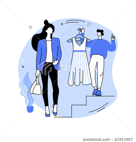 Personal stylist abstract concept vector illustration. 82953967