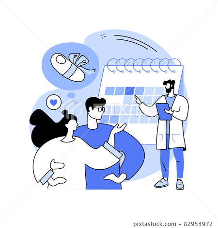 Family planning abstract concept vector illustration. 82953972