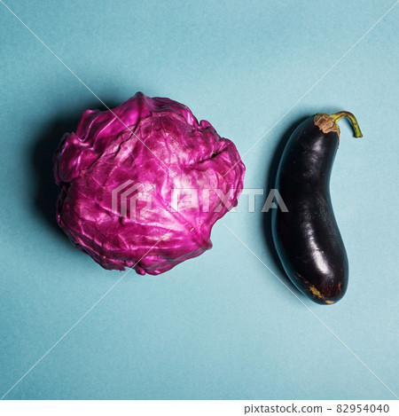 Flat lay. Different raw vegetables background Flat lay. Different raw vegetables background 82954040