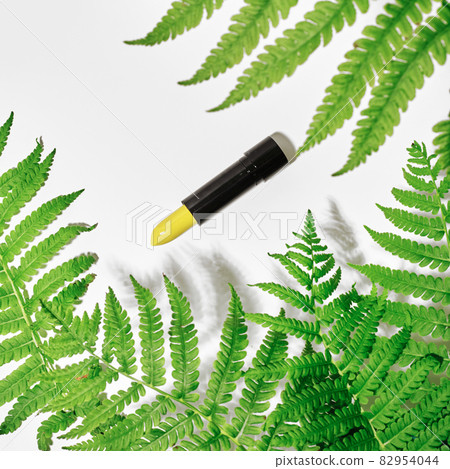 Decorative flat lay composition with cosmetics and Decorative flat lay composition with cosmetics and 82954044