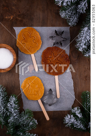 Korean dalgona sugar candy cookie Korean dalgona sugar candy cookie 82955063