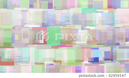 CG Square Many side-by-side squares CG Square Many side-by-side squares 82959147