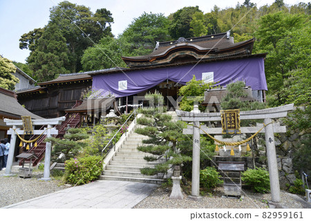 Chikubu Island Tsukubusuma Shrine Main Hall Nagahama City, Shiga Prefecture Chikubu Island Tsukubusuma Shrine Main Hall Nagahama City, Shiga Prefecture 82959161