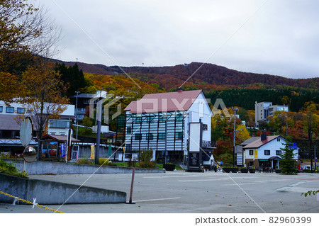 Zao Onsen autumn leaves Zao Onsen autumn leaves 82960399