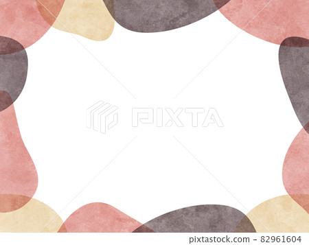 背景背景材料紋理水彩 grunge 框架壁紙複製空間文本空間 82961604