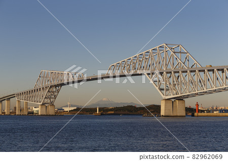 東京大橋和富士山 82962069
