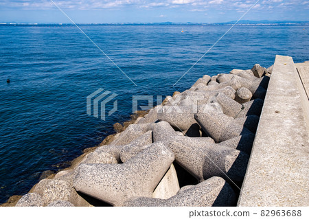 消波塊日本風景 消波塊日本風景 82963688