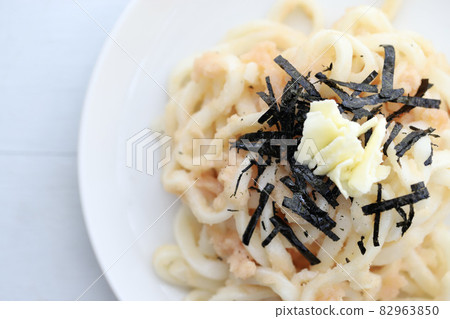 Udon Arranged Cuisine Mentaiko Butter Udon Udon Arranged Cuisine Mentaiko Butter Udon 82963850