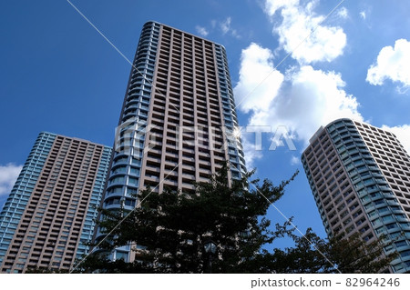 東京都中央區築田的高層公寓 82964246