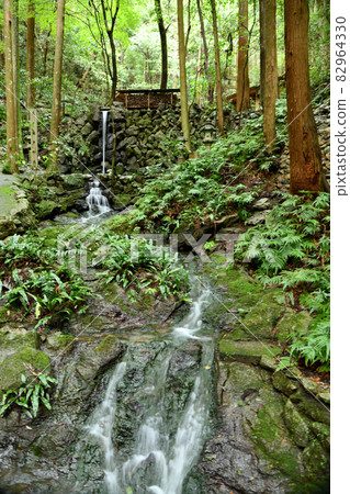 天野岩戶（美索木瀑布）【繪原的水坑】【三重縣志摩市磯部町繪原】 82964330