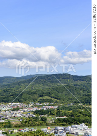 俯瞰北海道舊煤礦小鎮赤平市 俯瞰北海道舊煤礦小鎮赤平市 82967230