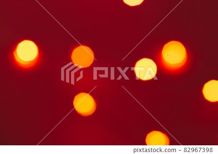 Christmas festive bokeh lights of garland blurred background 82967398