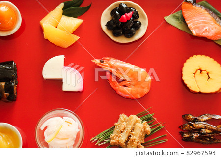 Types of osechi dishes Types of osechi dishes 82967593