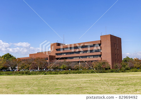 Tatebayashi City Hall in Tatebayashi City, Gunma Prefecture Tatebayashi City Hall in Tatebayashi City, Gunma Prefecture 82969492