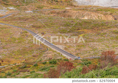 (Fukushima Prefecture) Azuma Kofuji / Jododaira side Azuma skyline view 82970004