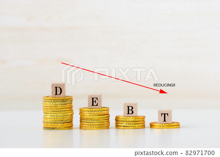 減少債務的圖片 減少債務的圖片 82971700
