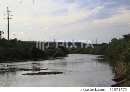 Joetsu Shinkansen E4 Series Max on the verge of retirement going through Niigata Prefecture 82971773