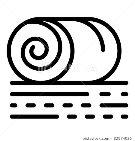 Haystack icon, outline style - Stock Illustration [82974026] - PIXTA