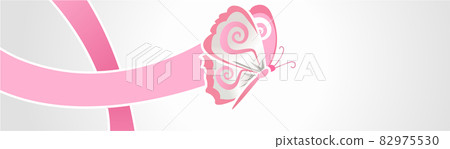 pink ribbon of thread Banner 2 pink ribbon of thread Banner 2 82975530