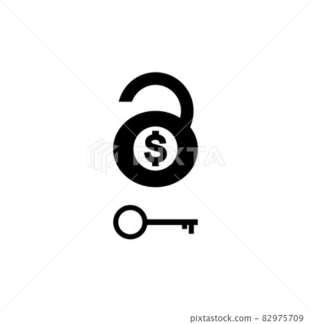 Blocked Money Icon, Locked Dollar, Blocked Card 82975709