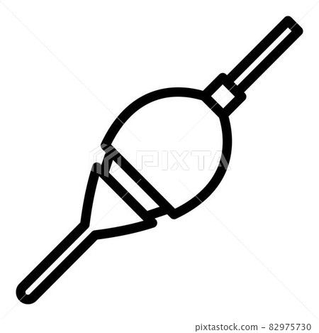 Catching fisher float icon, outline style Catching fisher float icon, outline style 82975730