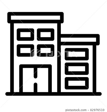 Therapist building icon, outline style Therapist building icon, outline style 82976510