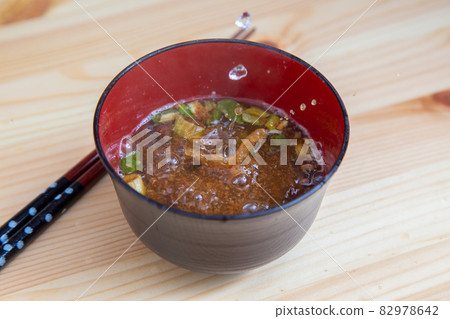 Nameko freeze-dried miso soup Nameko freeze-dried miso soup 82978642