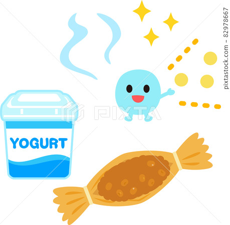 Image of good bacteria character and fermentation 82978667