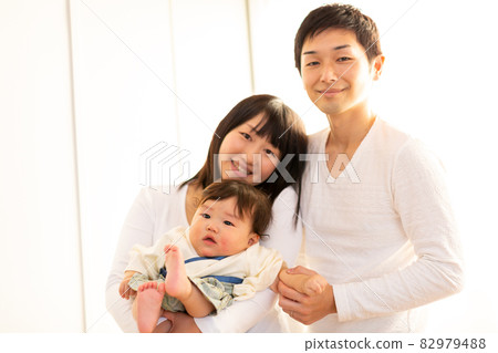 Family photo 8 month old baby Family photo 8 month old baby 82979488