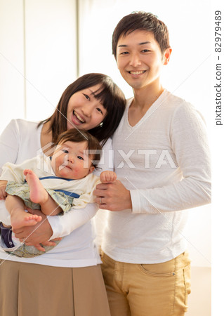 Family photo 8 month old baby Family photo 8 month old baby 82979489