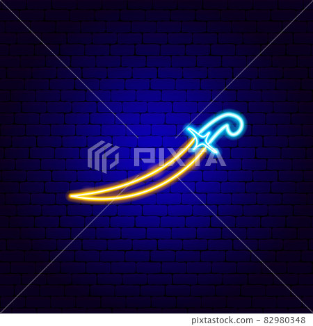 Saber Neon Sign Saber Neon Sign 82980348