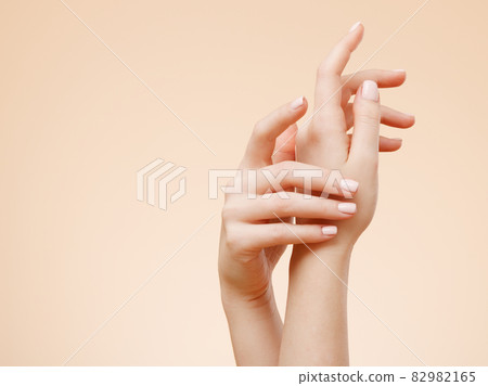Beautiful Woman Hands. Spa and Manicure concept 82982165