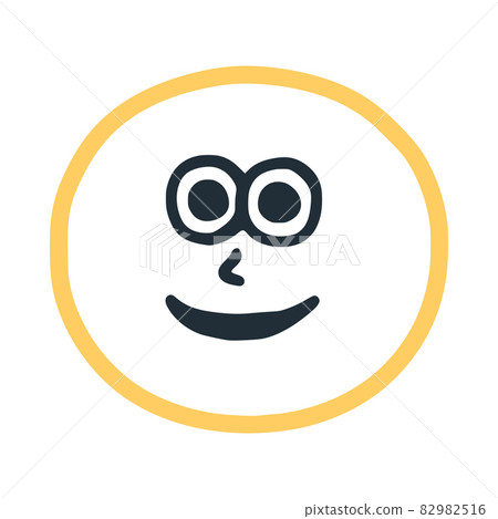 Letter o happy eccentric smiling character, smiley face vector clip art Letter o happy eccentric smiling character, smiley face vector clip art 82982516