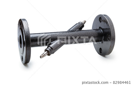 Pipe section isolated on white. Pipe section isolated on white. 82984461