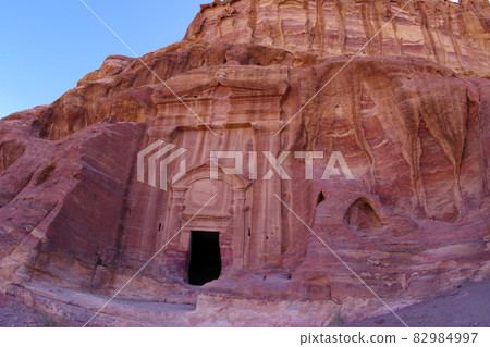 Jordan Petra Ruins Valley World Heritage Site Jordan Petra Ruins Valley World Heritage Site 82984997