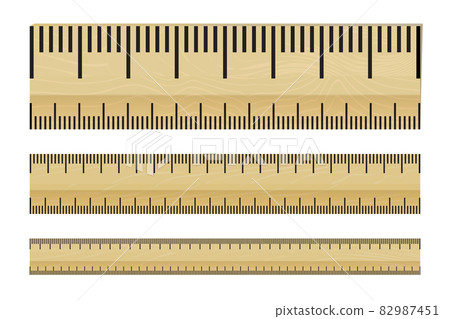 Simple vector illustration of measure scale isolated Simple vector illustration of measure scale isolated 82987451