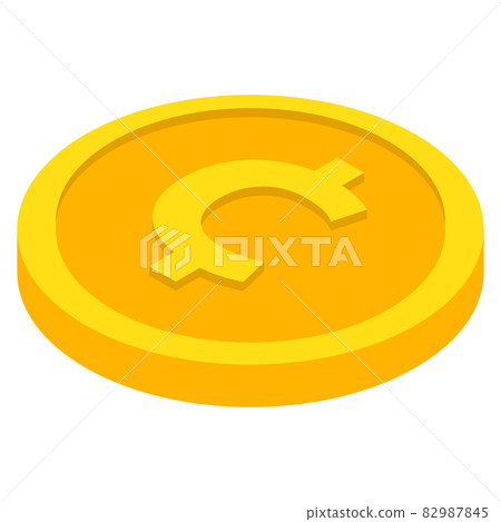 Coin icons. Cent and centavo coin . Currency... - Stock Illustration ...