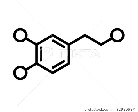 Dopamine formula icon 82989687