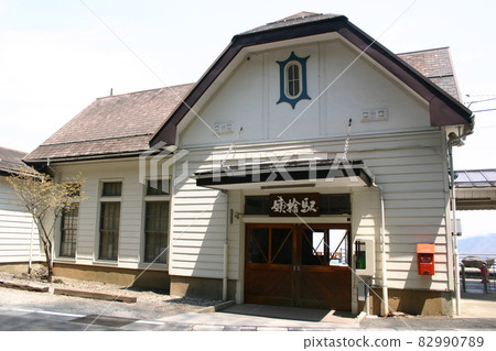 Shinonoi Line Obasute Station (1) 82990789