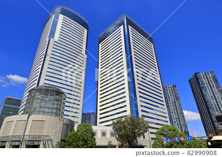 東京都江東區豐洲市街景豐洲中心大樓 東京都江東區豐洲市街景豐洲中心大樓 82990908