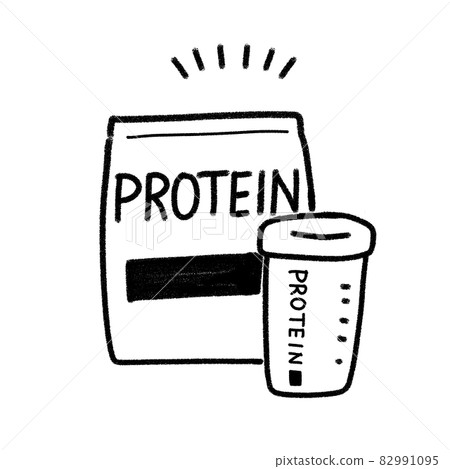 Protein illustration 82991095