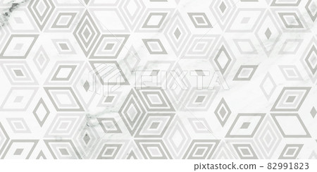 Geometric pattern gray background with marble texture 82991823