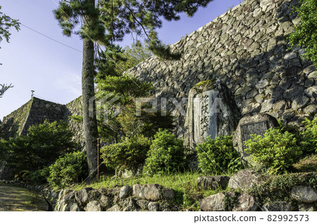 松阪 松阪城遺址 石碑 三重縣松阪市 松阪 松阪城遺址 石碑 三重縣松阪市 82992573