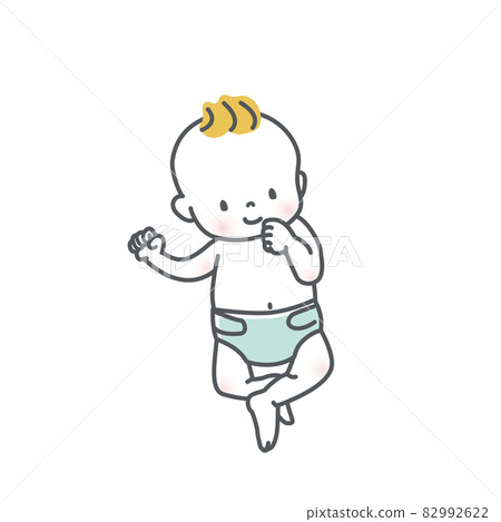 可愛的寶寶插畫素材集 可愛的寶寶插畫素材集 82992622