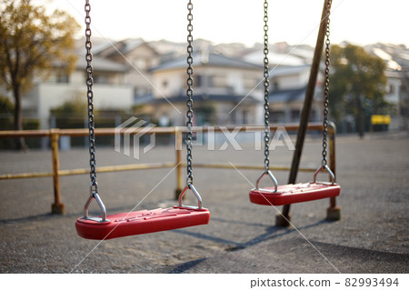 Twilight swing lonely image Twilight swing lonely image 82993494