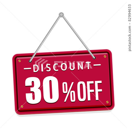 促銷 / EC 網站 / 30% 折扣 / 折扣圖標 | 掛牌類型 促銷 / EC 網站 / 30% 折扣 / 折扣圖標 | 掛牌類型 82994633