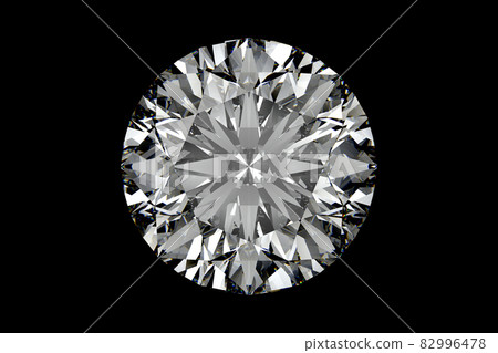 3D rendering of diamonds on a black background 3D rendering of diamonds on a black background 82996478