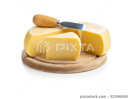 Block of hard cheese. 82996680