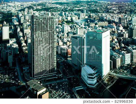 從地標塔港未來眺望橫濱 82996830